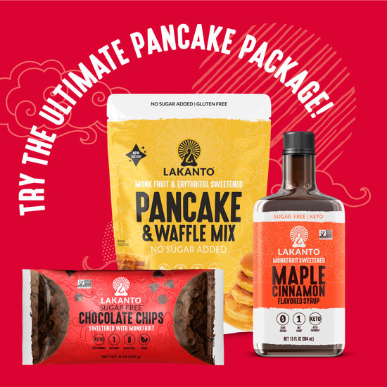 SugarFree Maple Syrup Sweetened with Monk Fruit Lakanto