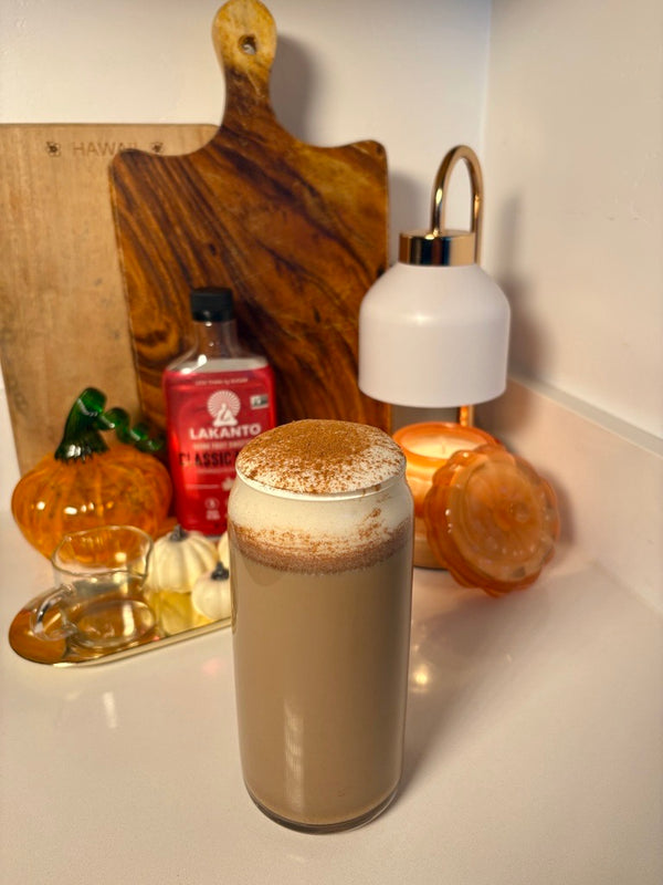 Pumpkin Spice Latte with Maple Cold Foam