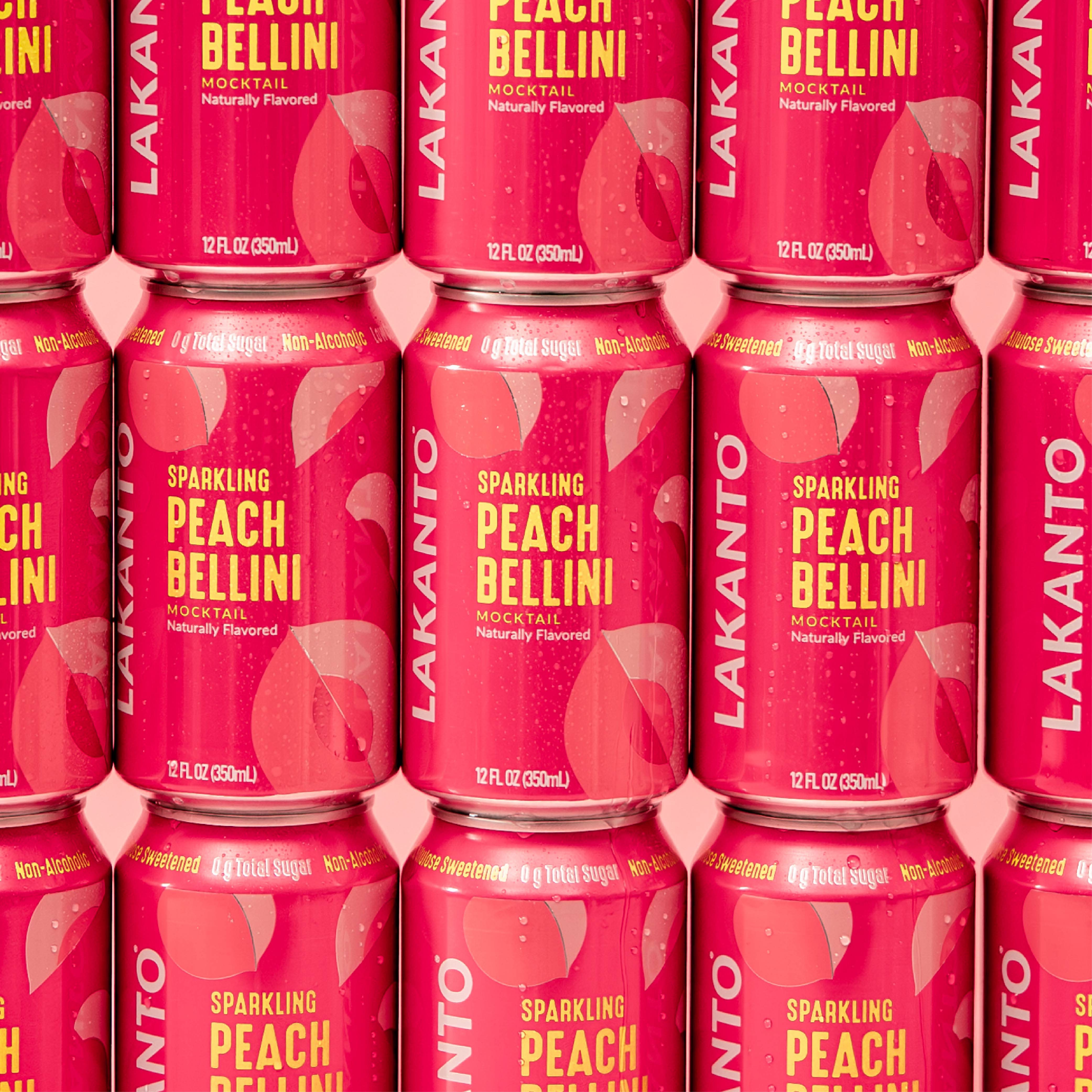 Lakanto Canned Drink, Peach Bellini – Lakanto USA