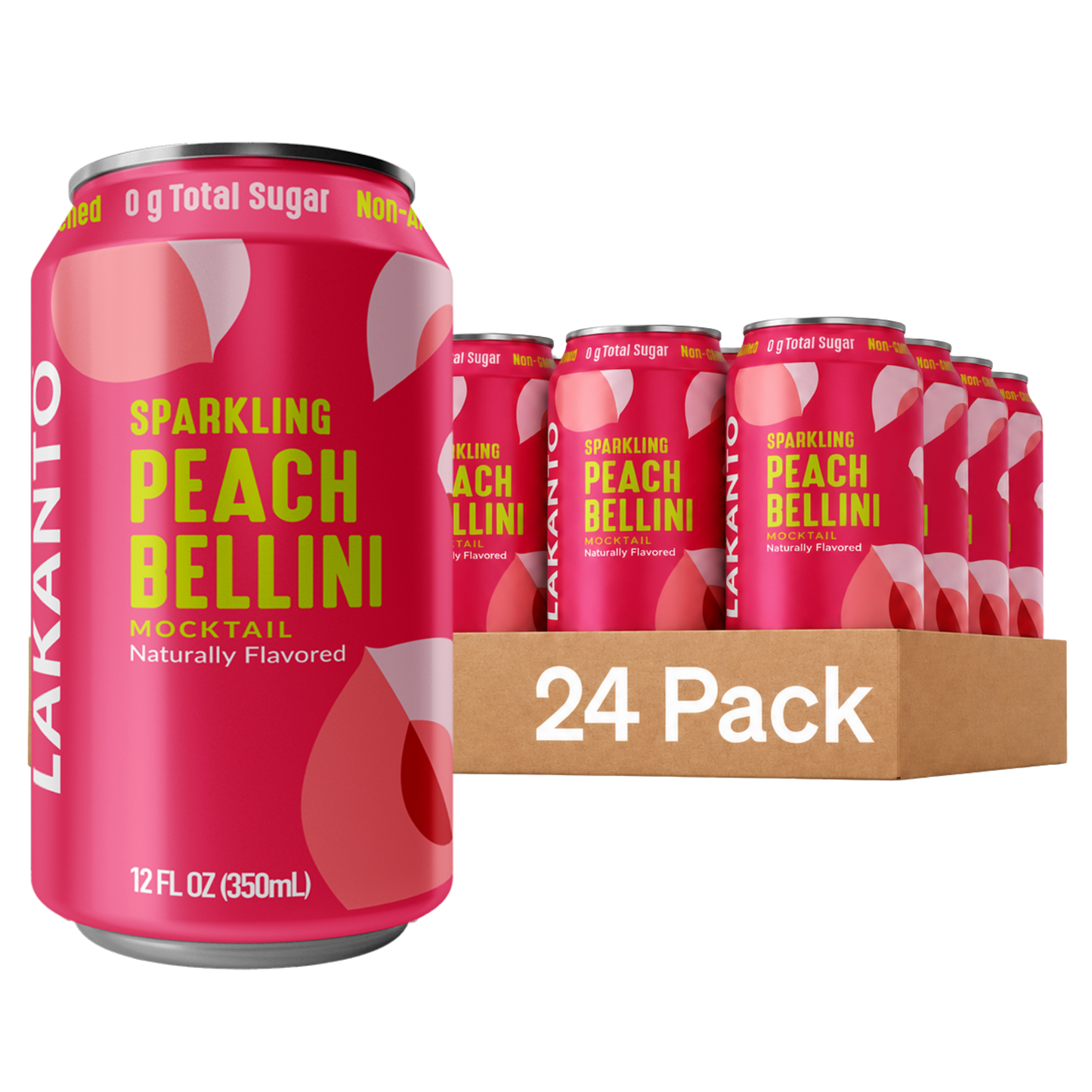 Mocktail Canned Drink (Peach Bellini)