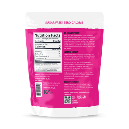 Brown Monkfruit and Erythritol Sweetener - Brown Sugar Replacement