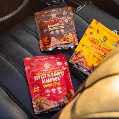 Lakanto Sweet and Savory Almonds Smoky BBQ
