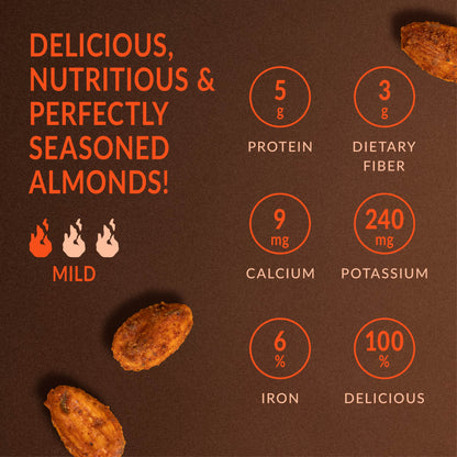 Lakanto Sweet and Savory Almonds Smoky BBQ