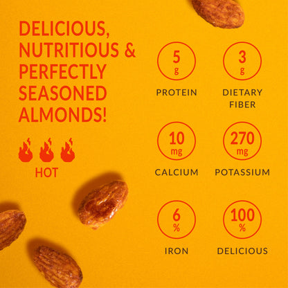 Lakanto Sweet and Savory Almonds Honey Habanero