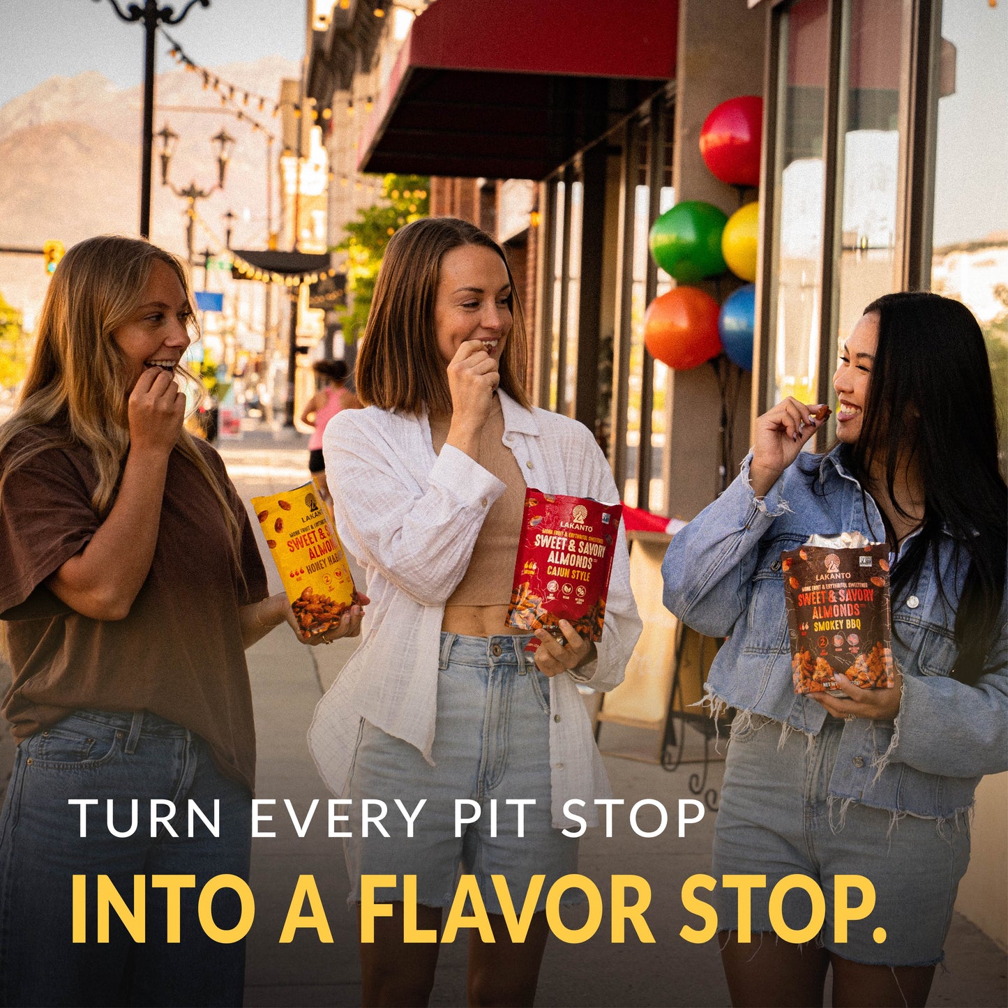 Lakanto Sweet and Savory Almonds Honey Habanero