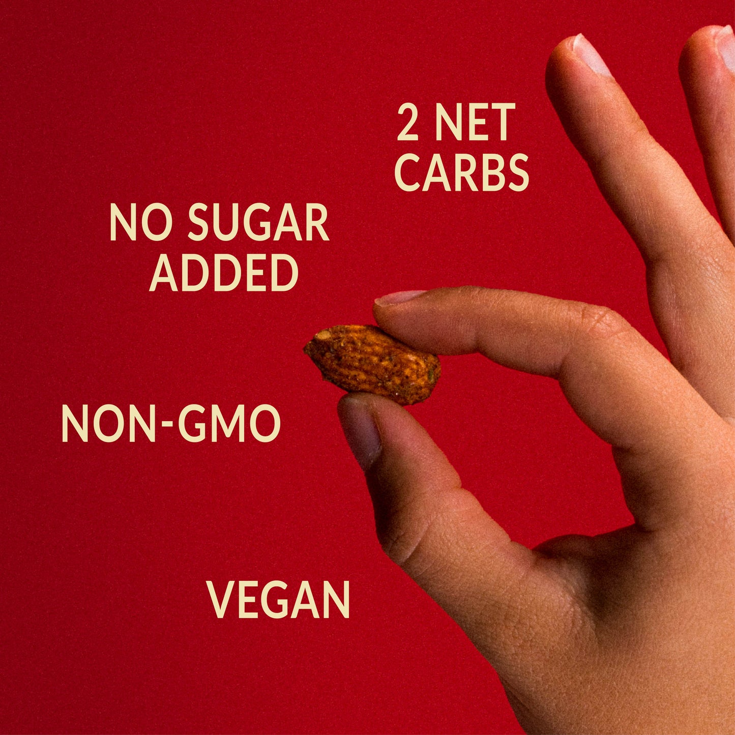 Lakanto Sweet and Savory Almonds Cajun Style