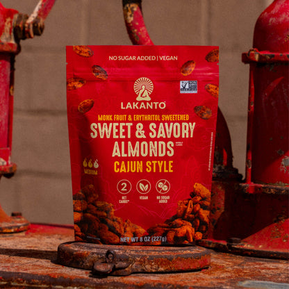 Lakanto Sweet and Savory Almonds Cajun Style