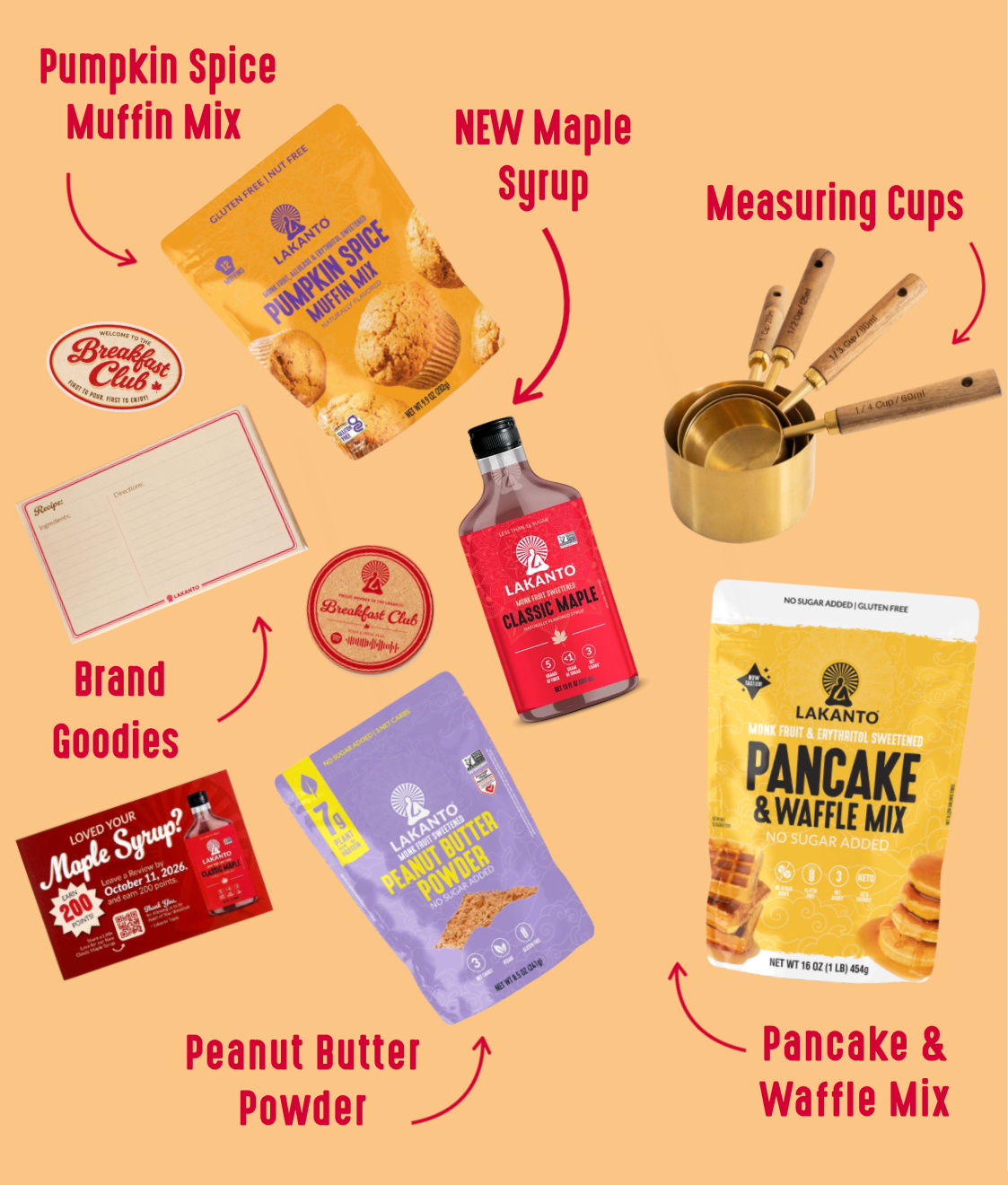 Lakanto Breakfast Club Box