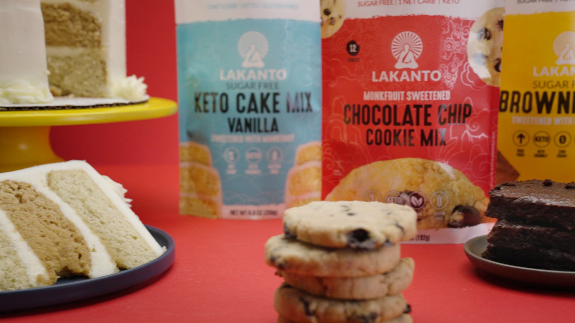 Load video: Explore the Lakanto Baking Mixes