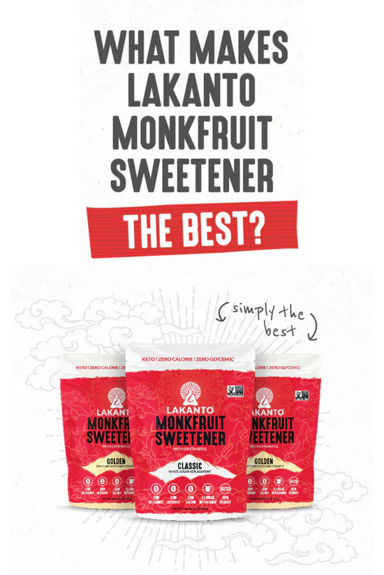 What makes Lakanto Monkfruit sweetener the best? Mobile size image