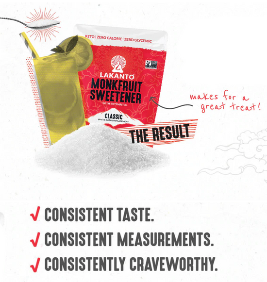 Consistent taste. Consistent measurements. Consistently craveworthy. Mobile image