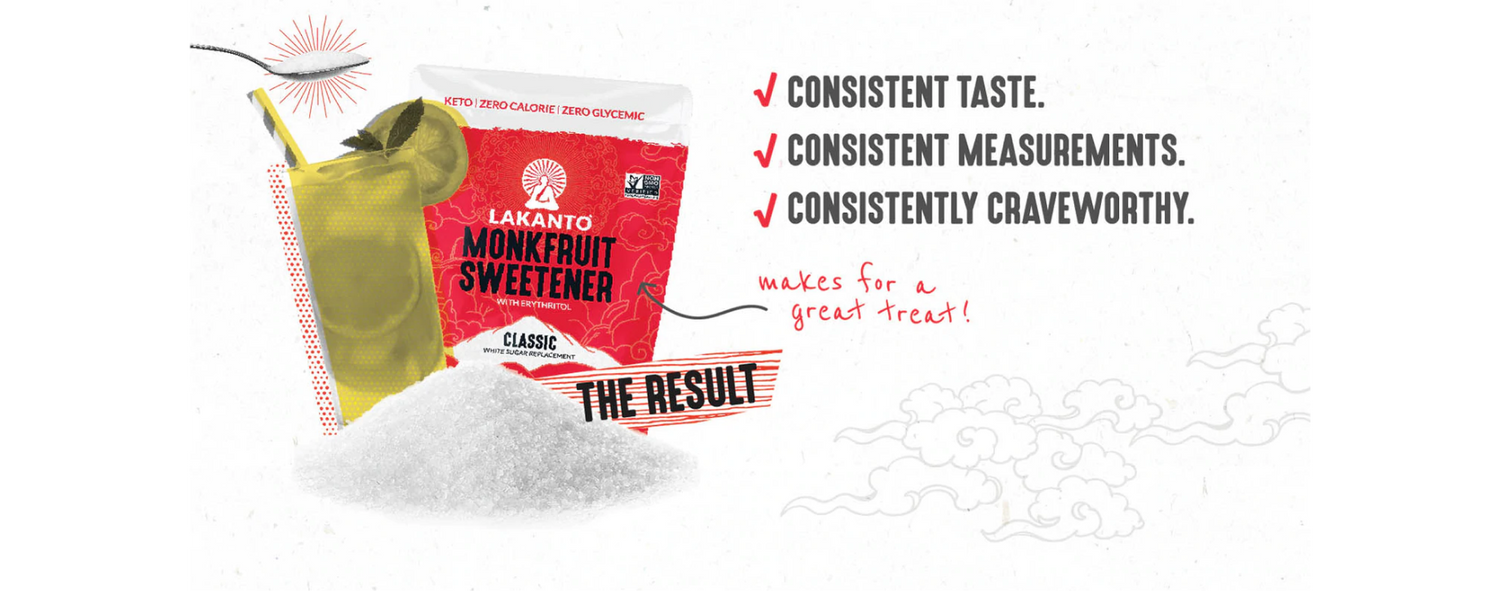 Consistent taste. Consistent measurements. Consistently craveworthy