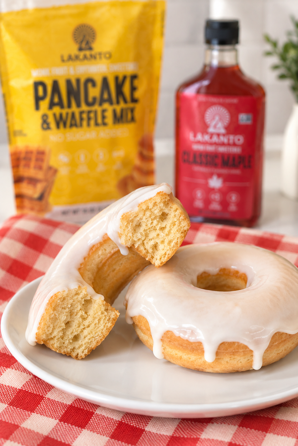 Easy Homemade Donuts with Maple Glaze
