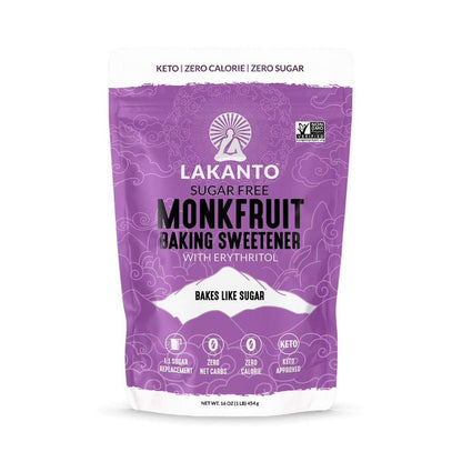 Baking Monkfruit and Erythritol Sweetener - Baking Sugar Replacement