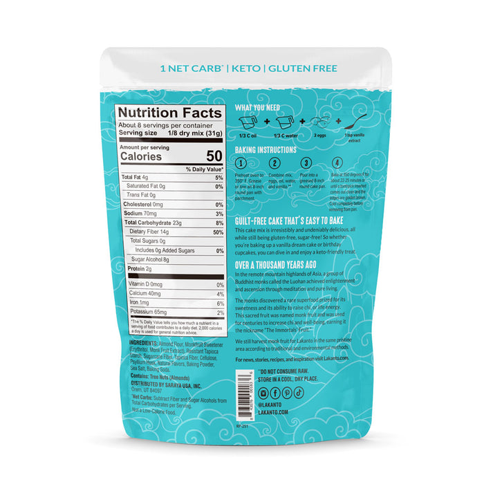 SugarFree Cake Mix Lakanto