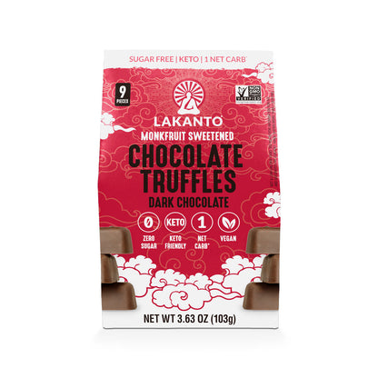 Lakanto Sugar-Free Chocolate Truffles Dark Chocolate flavor