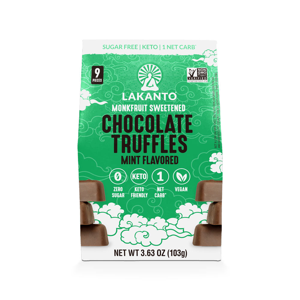 Lakanto Sugar-Free Chocolate Truffles Mint flavor