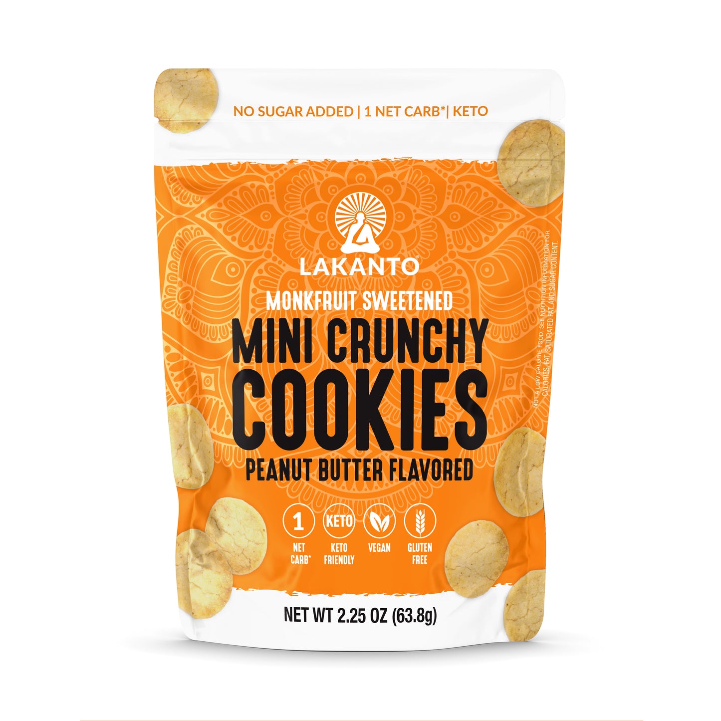 Lakanto Mini Crunchy Cookies (Peanut Butter)