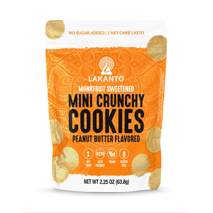 Lakanto Mini Crunchy Cookies (Peanut Butter)