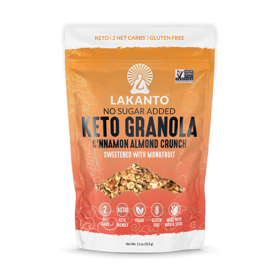 Lakanto Granola Cinnamon Almond Chocolate Berry Peanut Butter